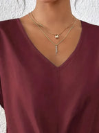 V-neck Twist Front Top (2)
