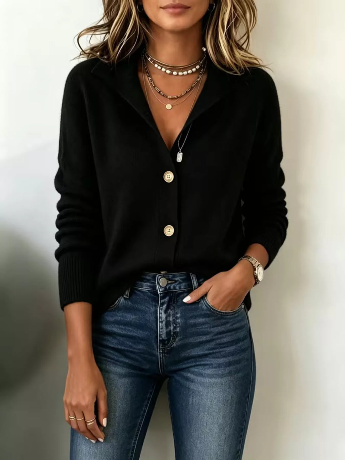 Button-down Knit Cardigan (9)