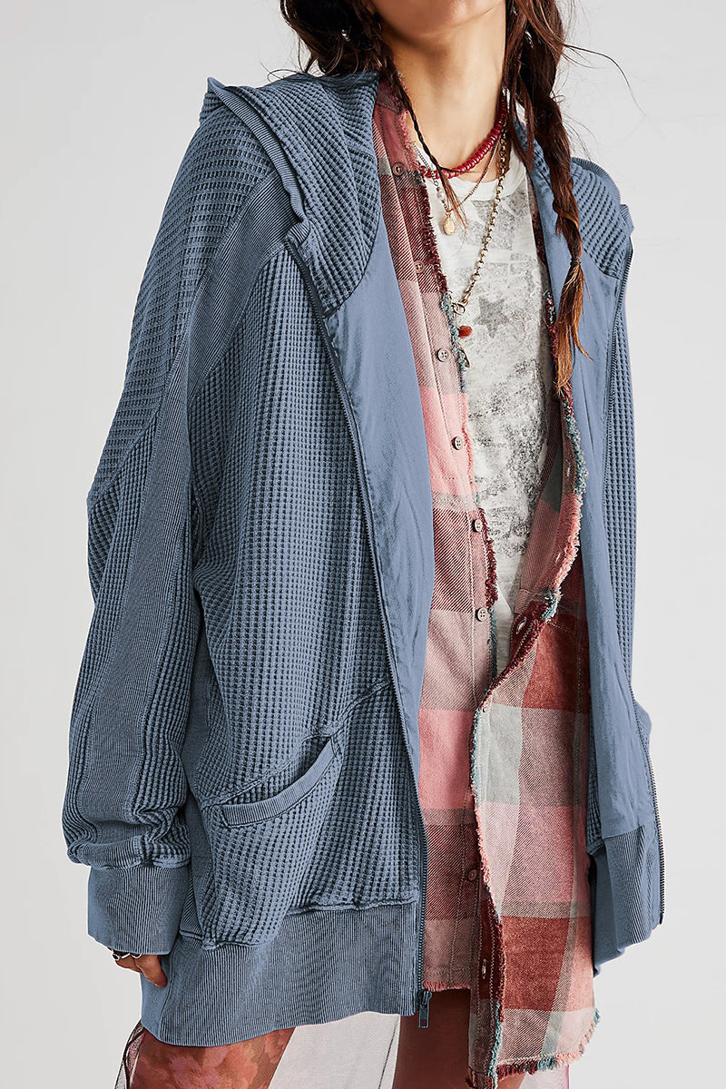 Zip-up Long Sleeve Jacket (18)