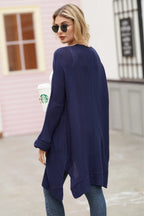 Open Front Long Sleeve Cardigan (8)