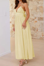 Ruched V-neck Cami Dress (14)
