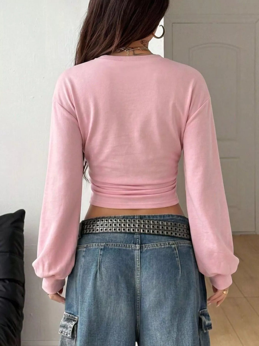 Long Sleeve Cropped T-shirt (9)