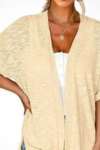 Side Sit Open Front Cardigan (11)