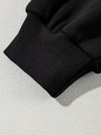 Drop Shoulder Zip Up Jacket Drawstring Pants Active 2pcs Set (26)