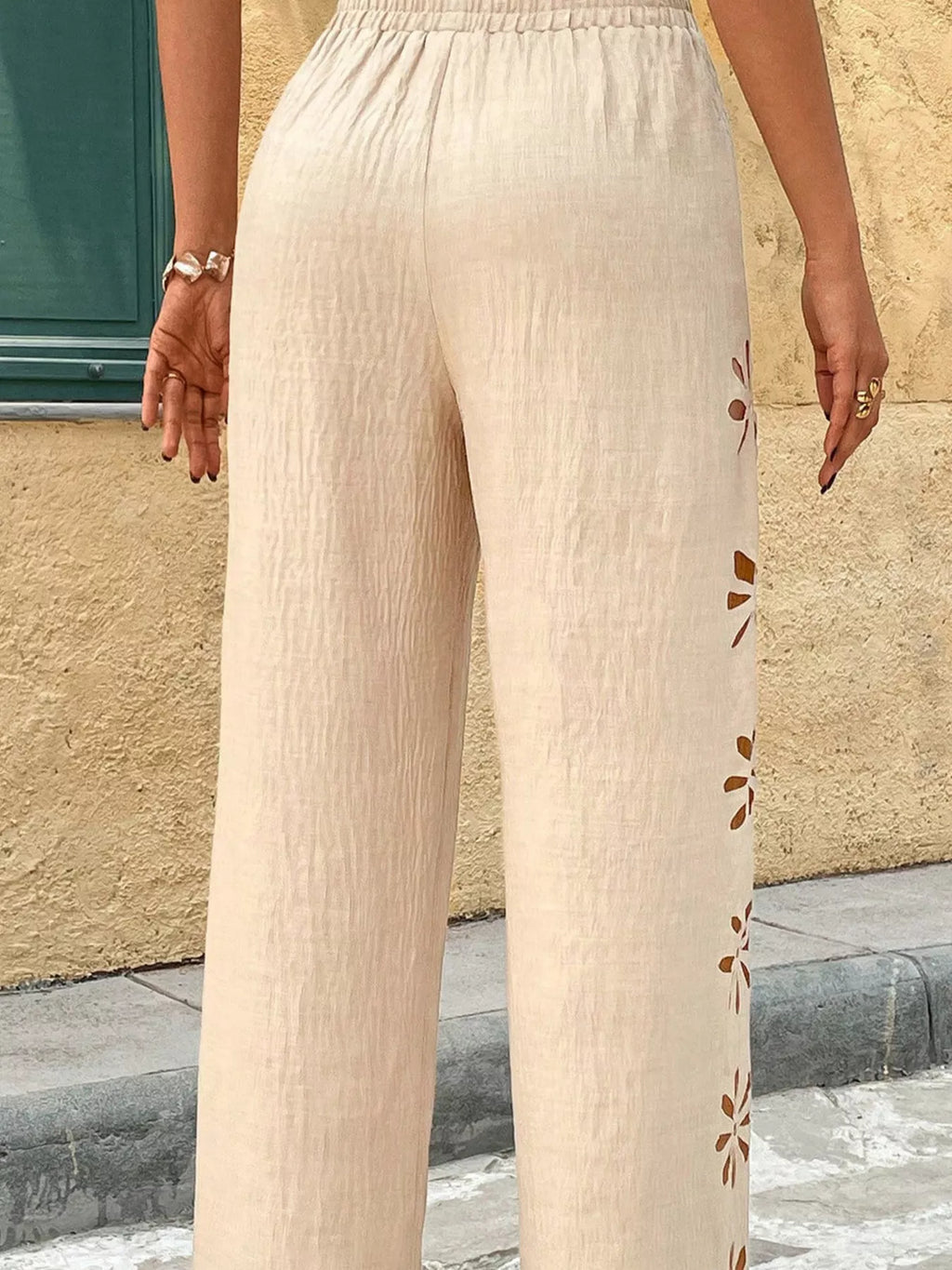 Casual Wide-leg Pants (6)