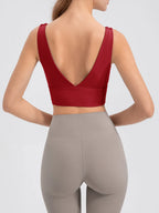 Scoop Neck Wide Strap Active Tank (30)