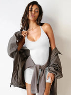 Scoop Neck Wide Strap Mini Dress (10)