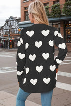 Heart Button Down Long Sleeve Cardigan (13)