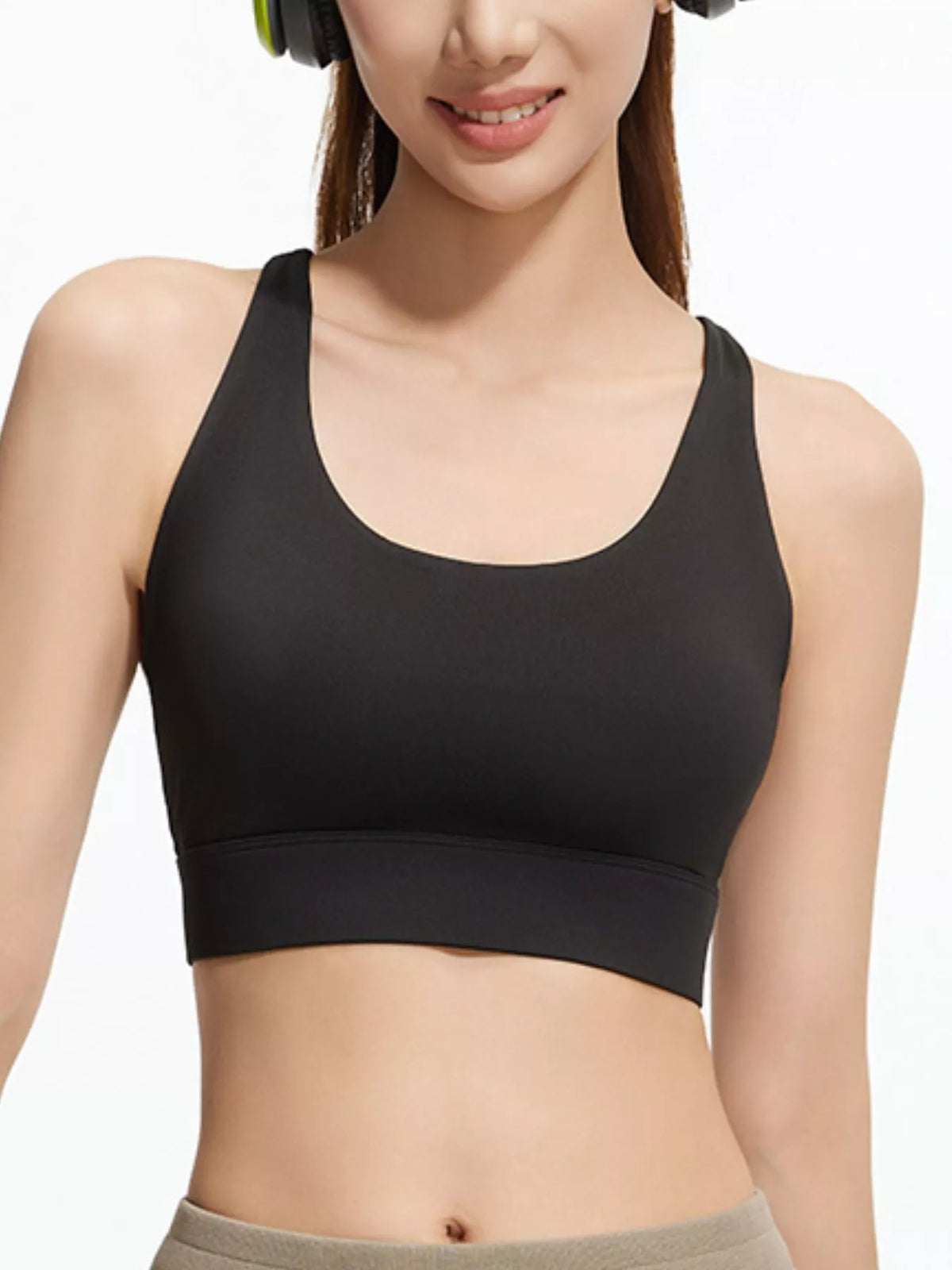 Scoop Neck Active Bra (15)