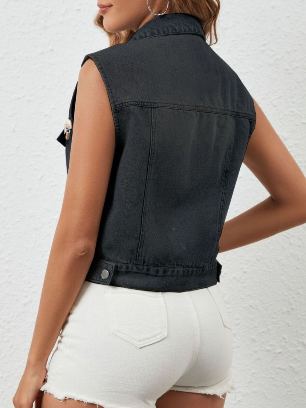 Button Up Denim Vest (13)