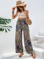 Printed Wide Leg Pants (12)