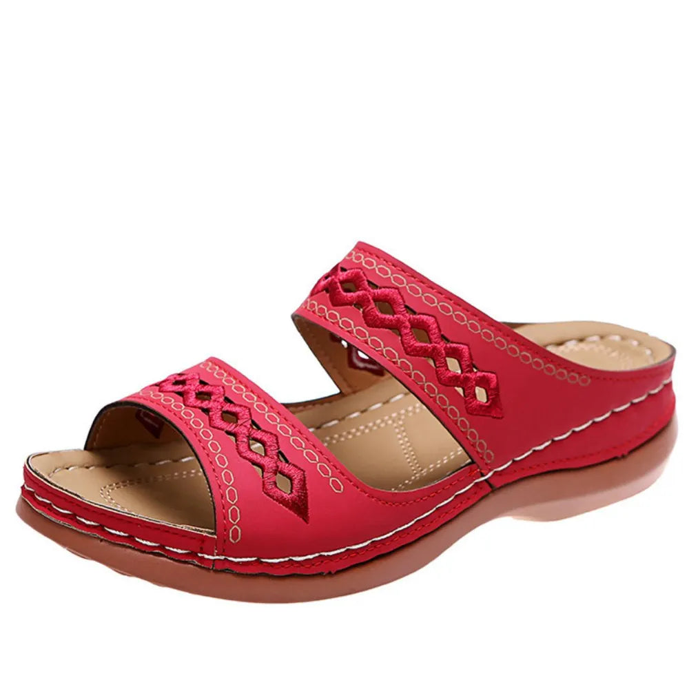 Open Toe Flats Sandals (6)