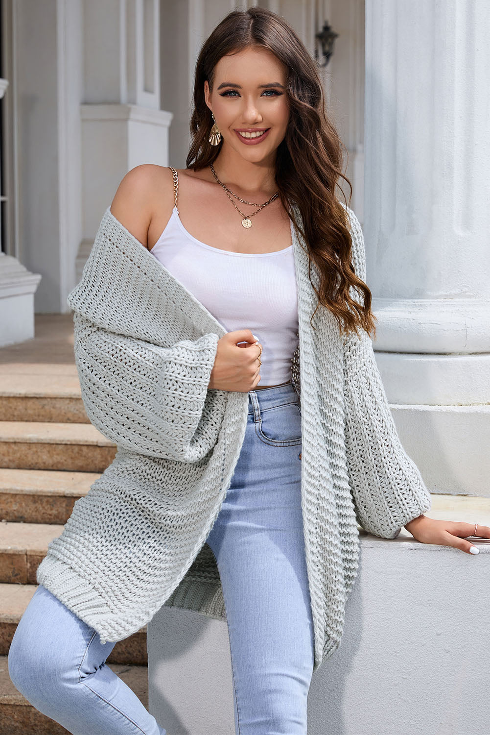 Open Front Longline Cardigan (17)