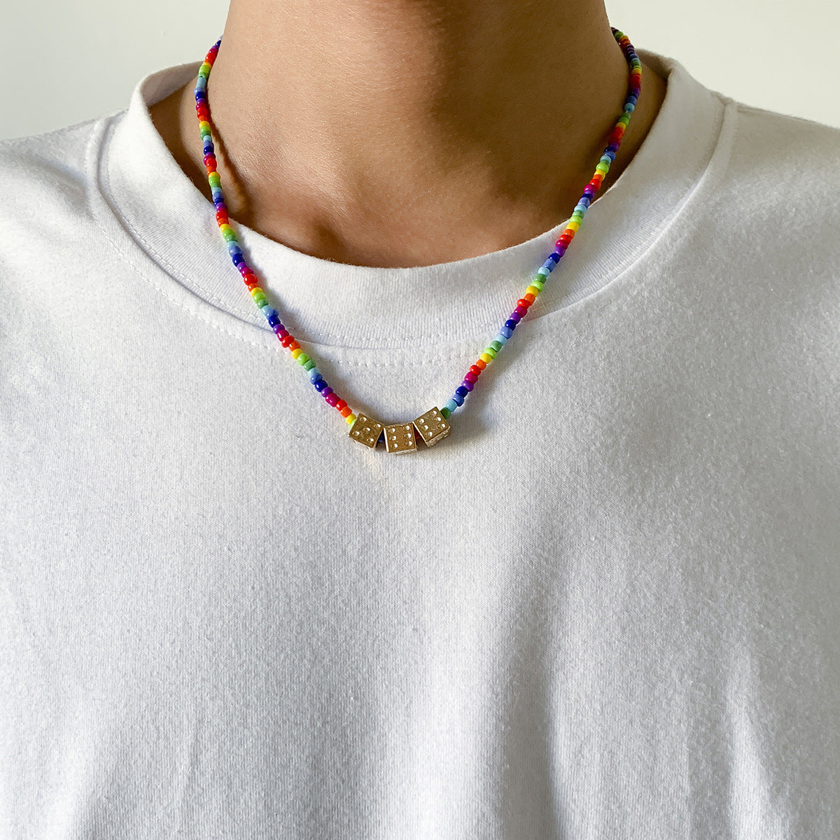 Korean Hip Hop American Street High Necklace photo 3