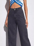 Full Size High-waisted Wide-leg Jeans Plus (2)