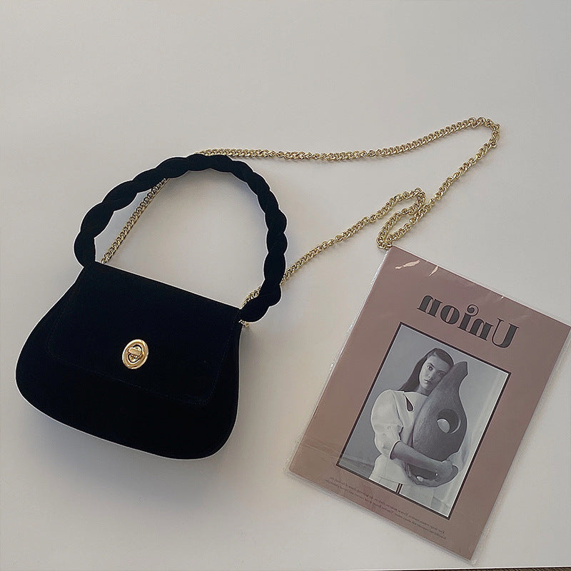 Chain Ingot Underarm Bag Retro photo 4