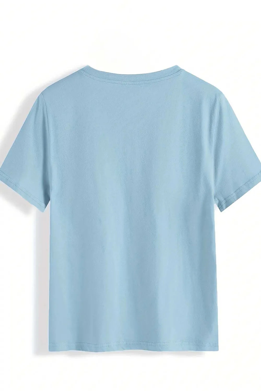 Mardi Gras Round Neck Short Sleeve T-shirt (8)