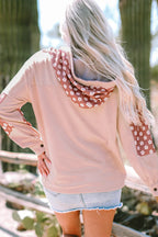Drawstring Star Long Sleeve Hoodie (5)