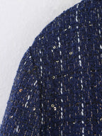 Tweed Button Up Cropped Outerwear (3)