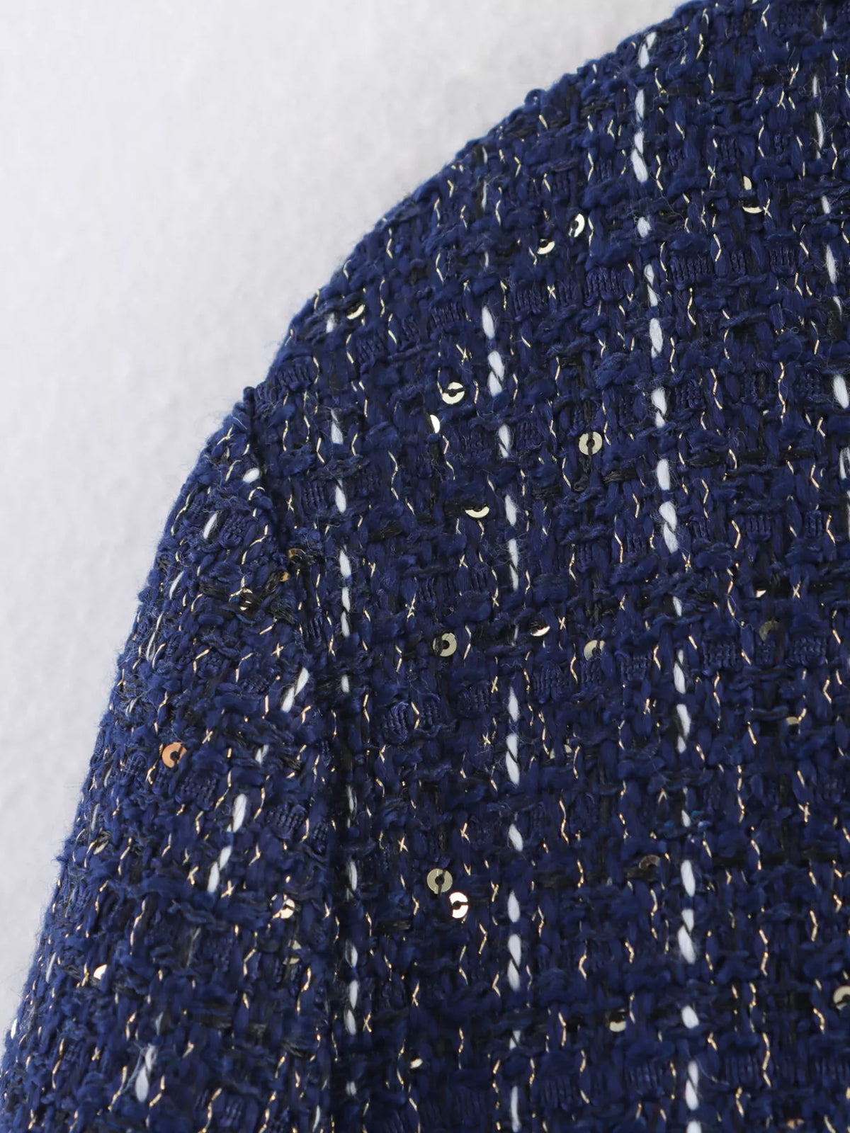 Tweed Button Up Cropped Outerwear (3)