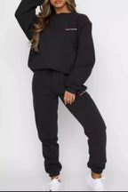 Round Neck Sweatshirt Joggers Set (36)