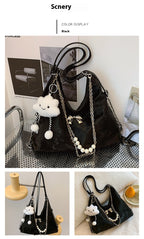 Large Capacity Spring Shoulder Bag Texture photo 9