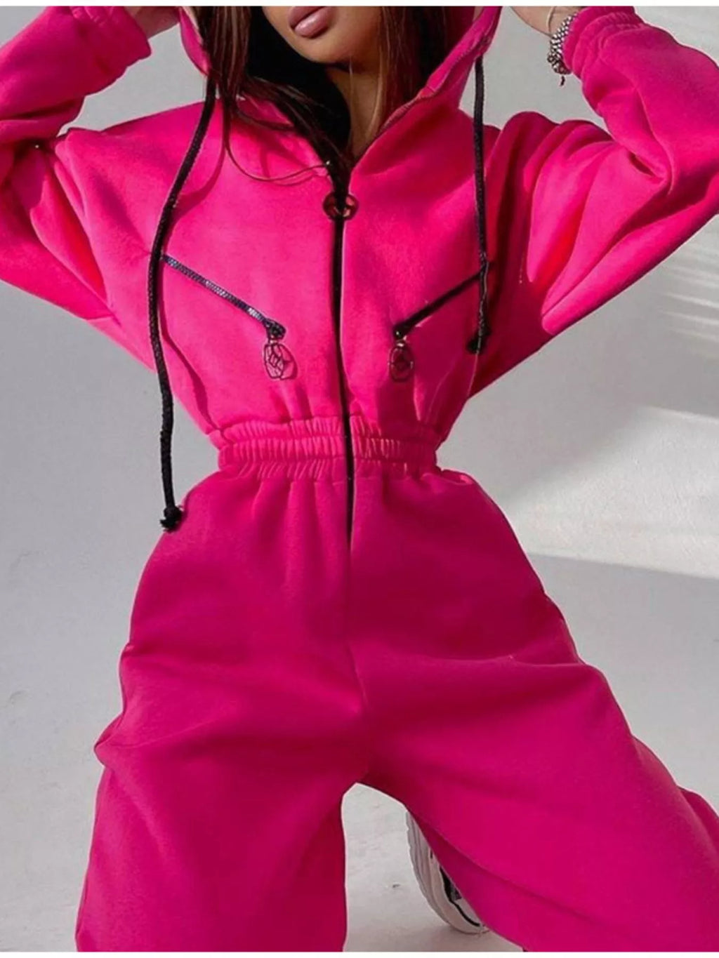 Hooded Zip-up Long Sleeve Jumpsuit (17)