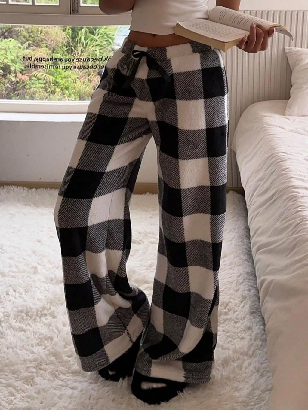 Drawstring Wide Leg Pants (17)