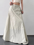 High Waist Slit Maxi Skirt (3)