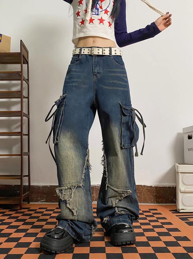 American Ins High Street Sense Worn Jeans photo 12