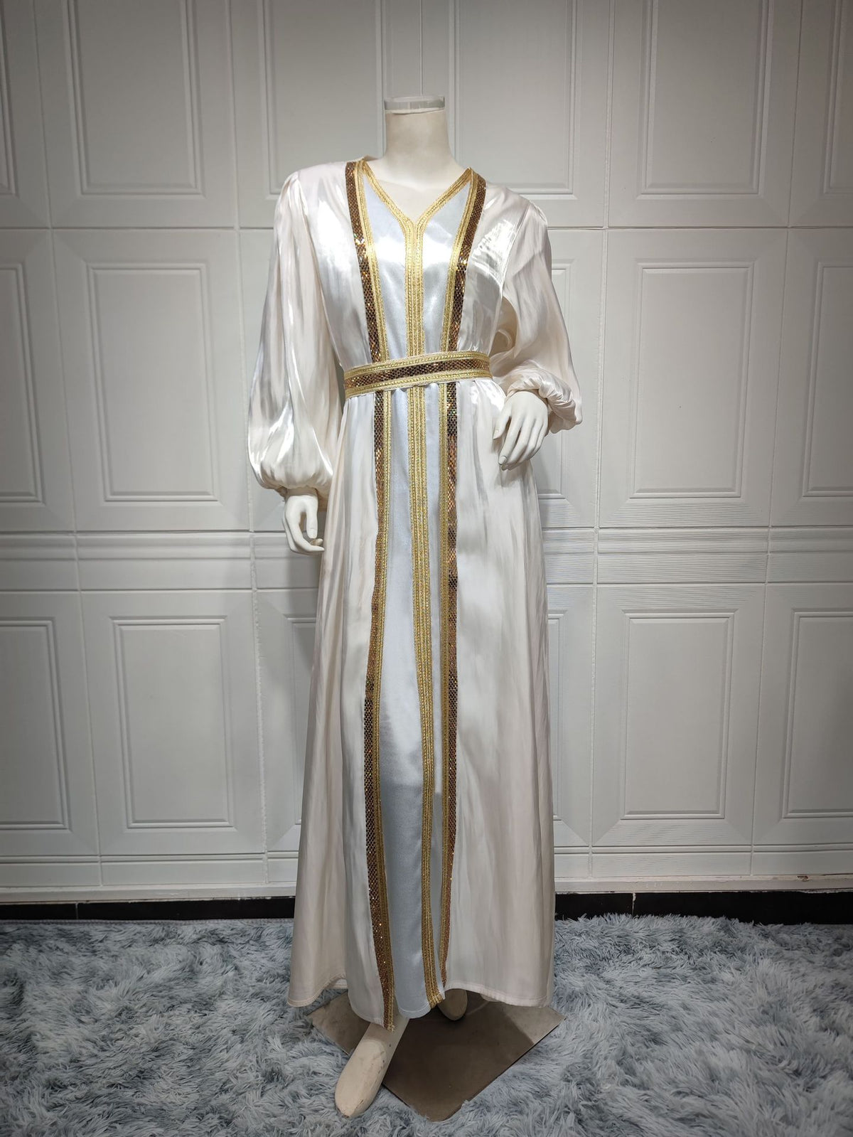 Bright Silk Satin Dress variant CJLY170271606FU|CJLY170271607GT|CJLY170271608HS|CJLY170271609IR|CJLY170271610JQ