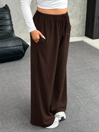 Full Size Drawstring Wide Leg Pants Plus (3)