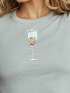Graphic Round Neck Short Sleeve T-shirt (8)