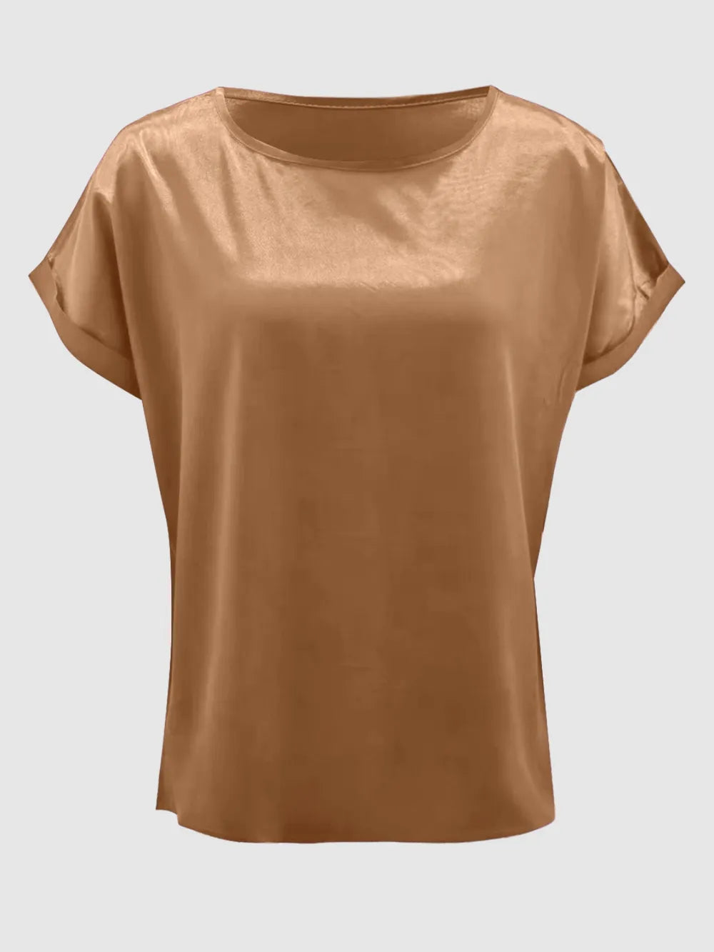 Round Neck Short Sleeve T-shirt (29)