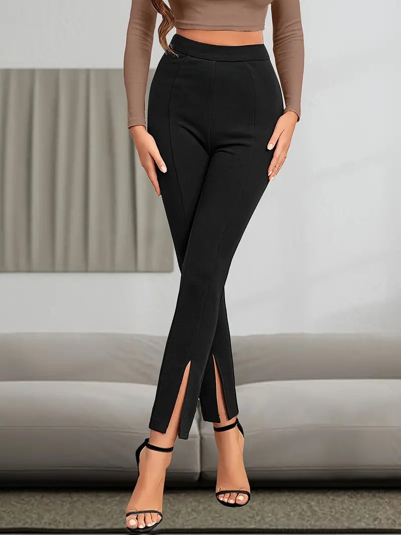 High Waist Casual Slim Leggings photo 1
