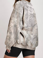 Oversized Printed Crew Neck Sweatshirt (4)