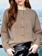 Button-up Drop Shoulder Cardigan (6)