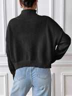 Turtleneck Long Sleeve Sweater (9)