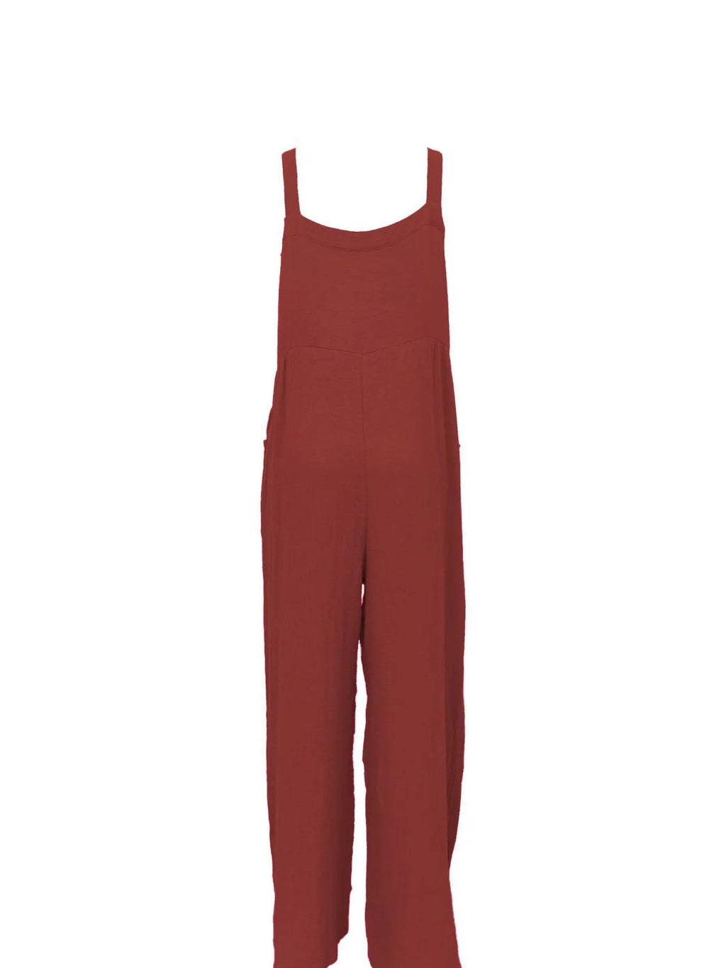 Full Size Casual Wide Leg Textured Overalls Plus (21)