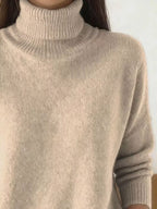 Turtleneck Long Sleeve Sweater (2)