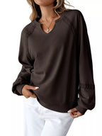 Notched Raglan Sleeve Sweatshirt (14)