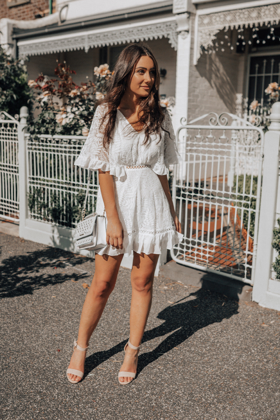 V-neck Lace Dress photo 4