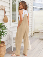 V-neck Spaghetti Strap Jumpsuit (12)