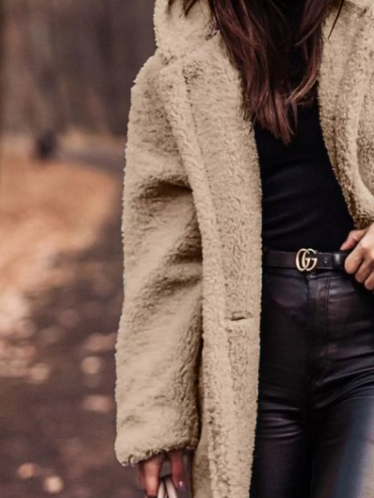 Teddy Bear Hooded Longline Outerwear (8)