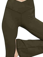 V-waist Bootcut Long Pants (32)