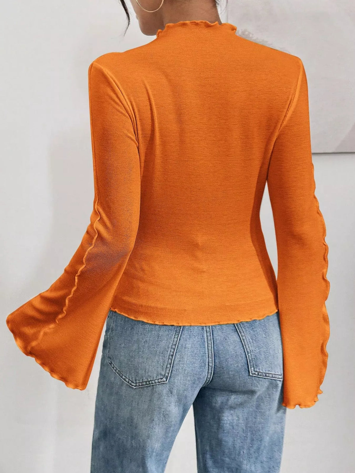 Lettuce Edge Flare Sleeve Top (22)