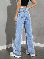 High Waist Wide Leg Jeans (3)