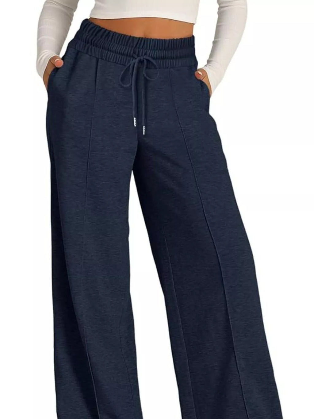 Wide Leg Drawstring Pants (15)