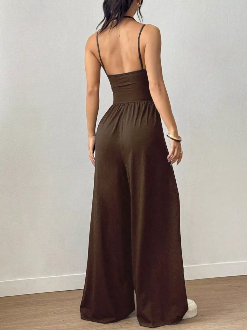 Spaghetti Strap Wide Leg Jumpsuit (9)