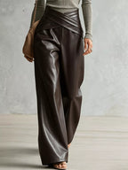Criss-cross Wide Leg Pants (8)